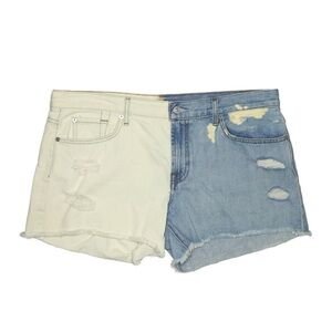 7 for all mankind denim shorts
